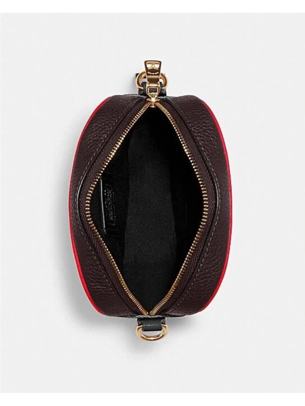Coach Mini Dempsey Camera Bag in Signature Jacquard with Stripe & Patch 2635
